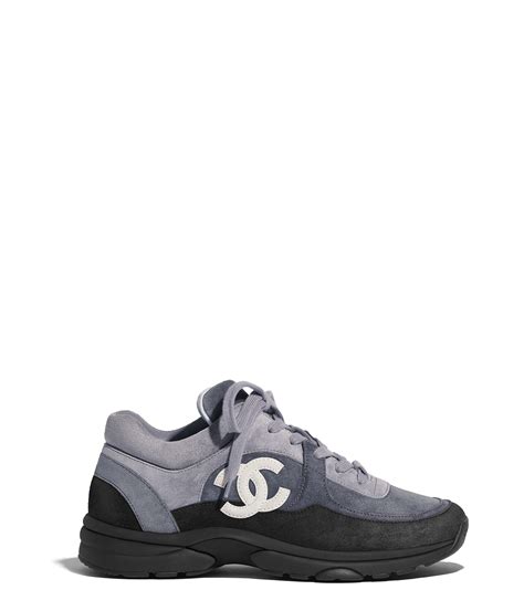 chanel sneakers 2019 black|chanel sneakers black and grey.